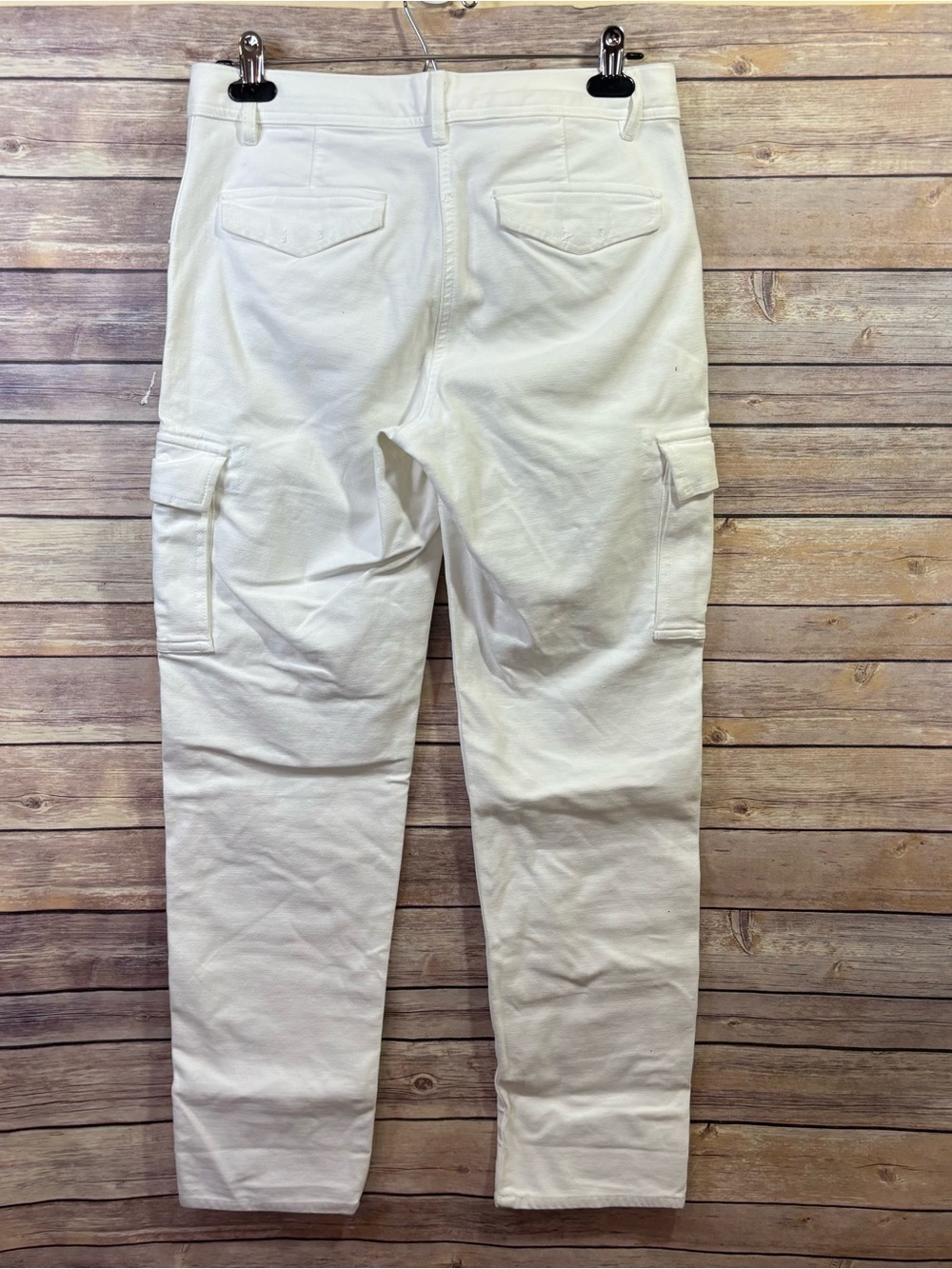 Aritzia Wilfred Free White Cargo Pants Size 6 - Picture 5 of 9